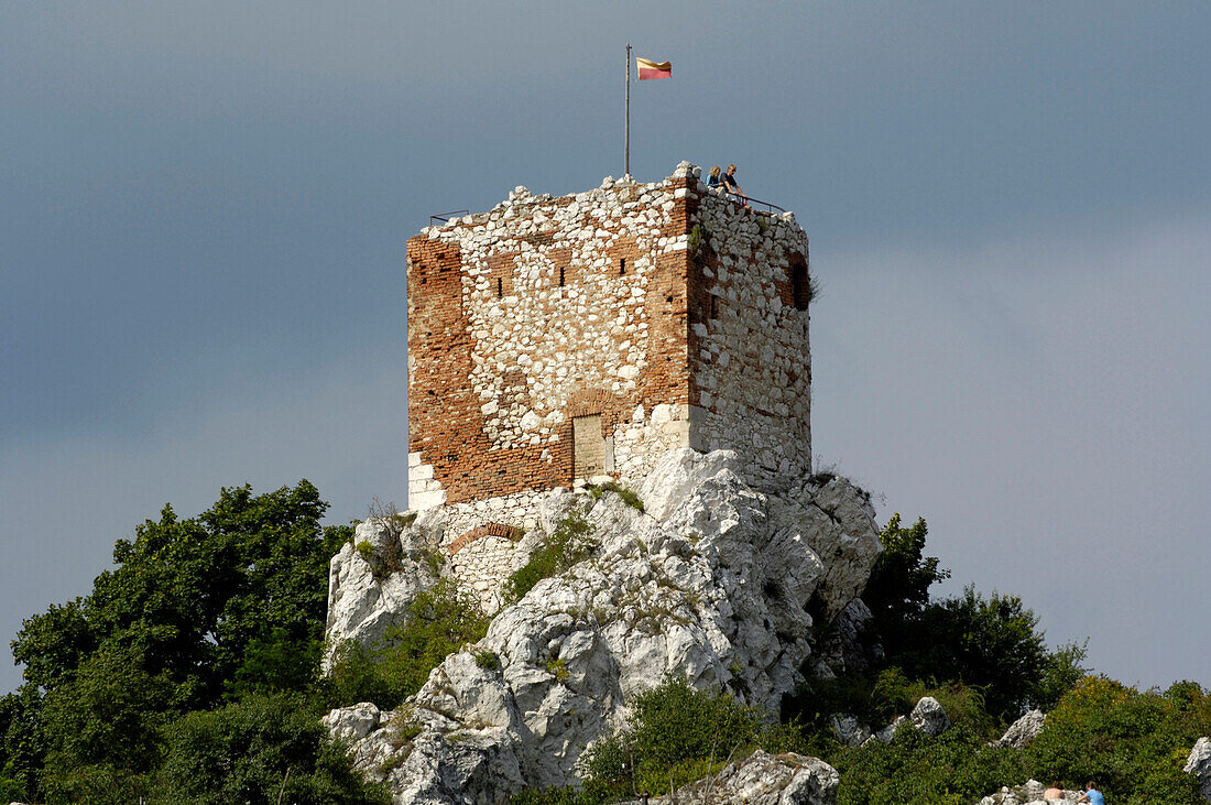 Svaty Kopecek heiliger Berg, Mikulov, Tschechien