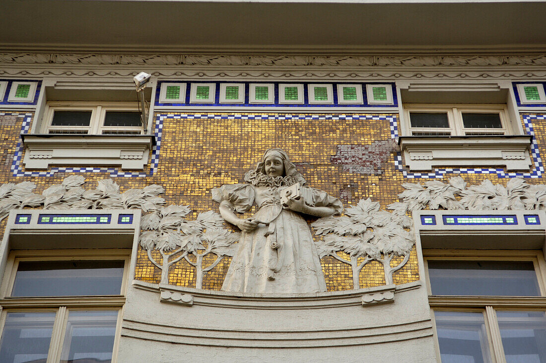 Housedecoration, Olomouc, Olmütz, Czech Republic