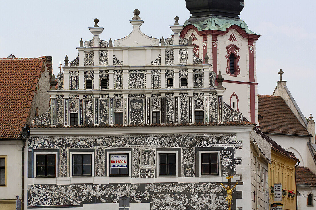 Historisches Haus, Susiche, Tschechien