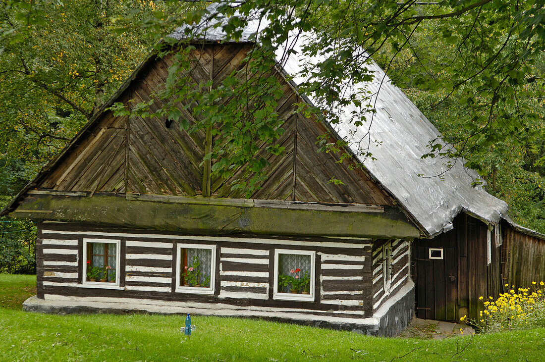 Historisches Bauernhaus bei Hlinsco, Tschechien