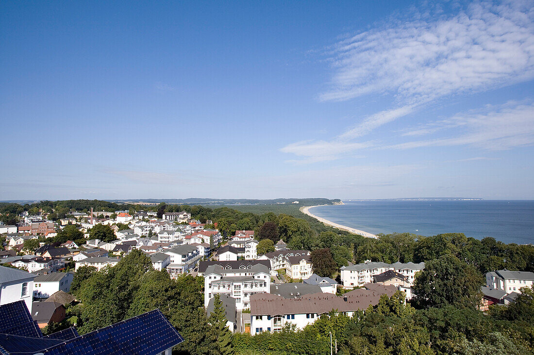 Overview, Göhren, Rügen, Baltic Sea, Mecklenburg-Western Pomerania, Germany