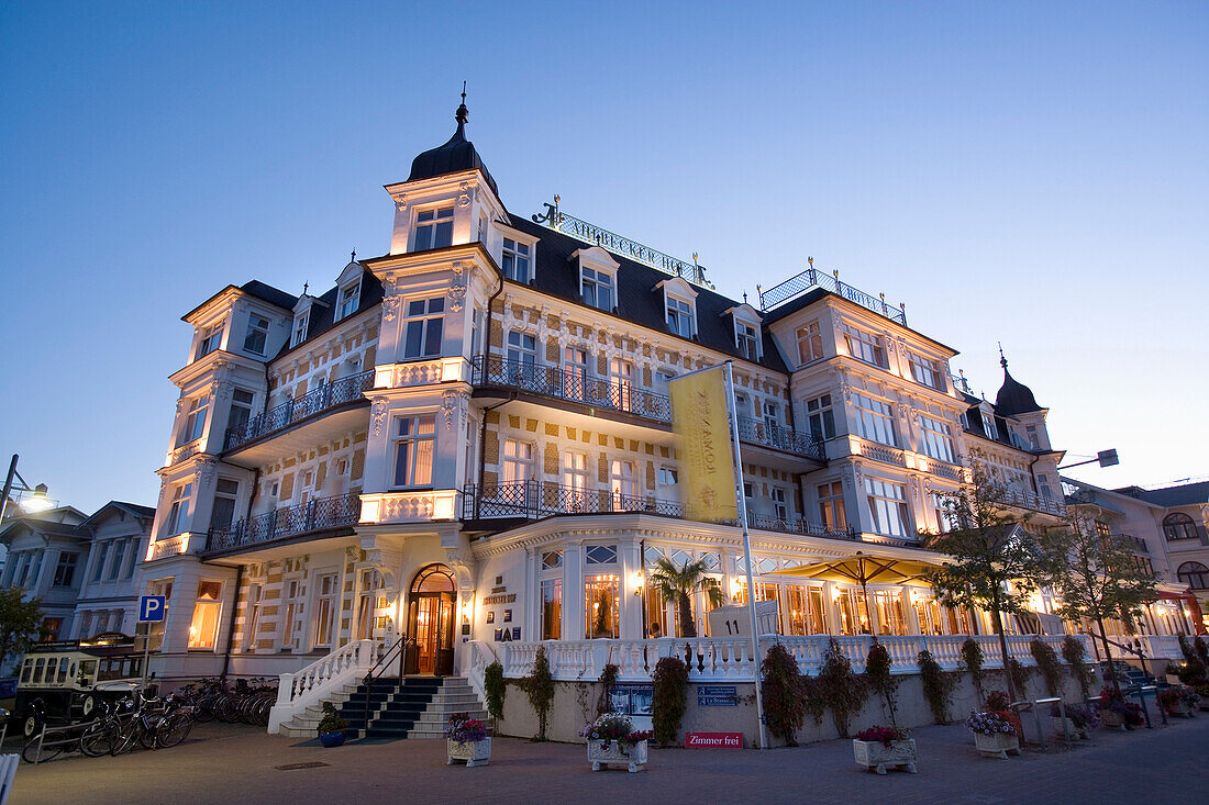 Hotel Ahlbecker Hof, Ahlbeck, Usedom island, Mecklenburg-Western Pomerania, Germany
