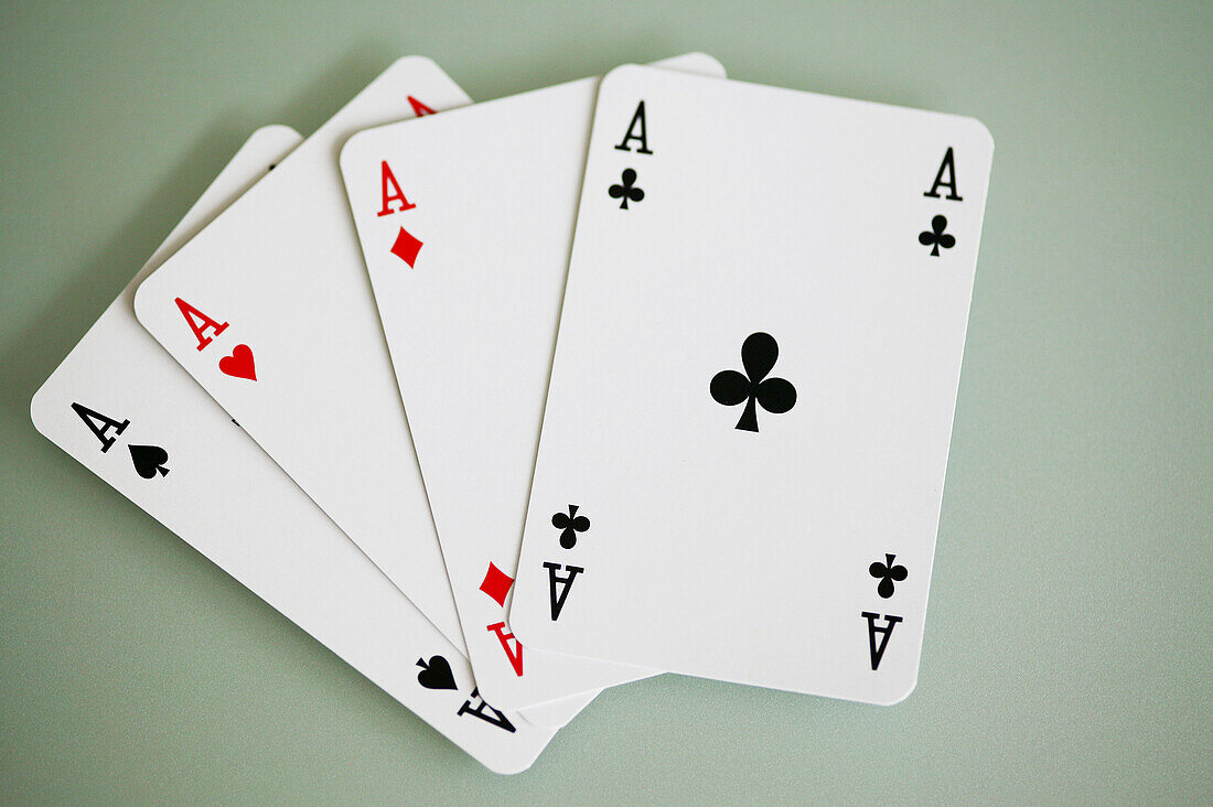 Playing cards, Close-up