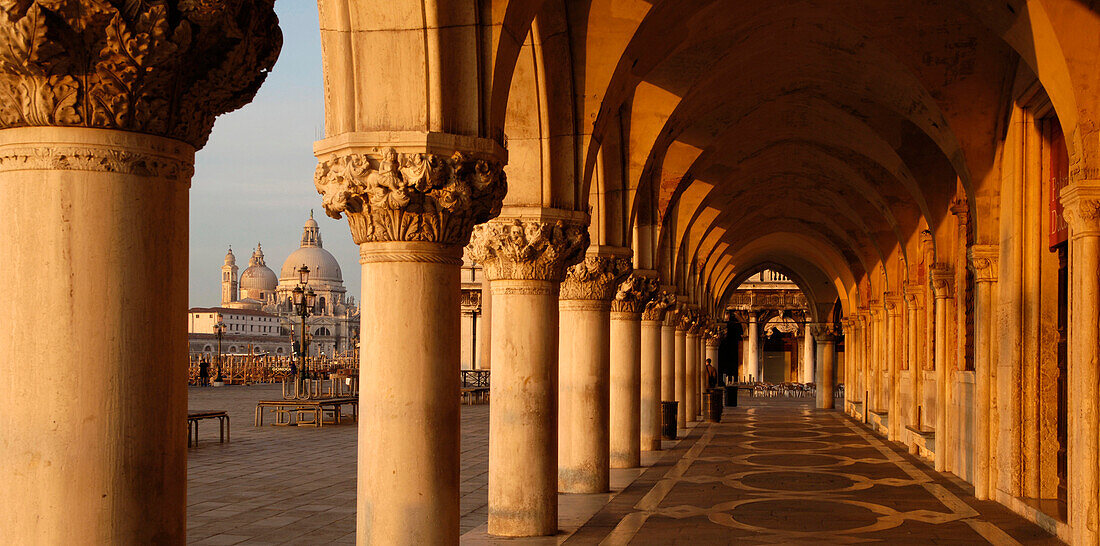 Santa Maria della Salute, Doge's Palace, Venice, Veneto, Italy