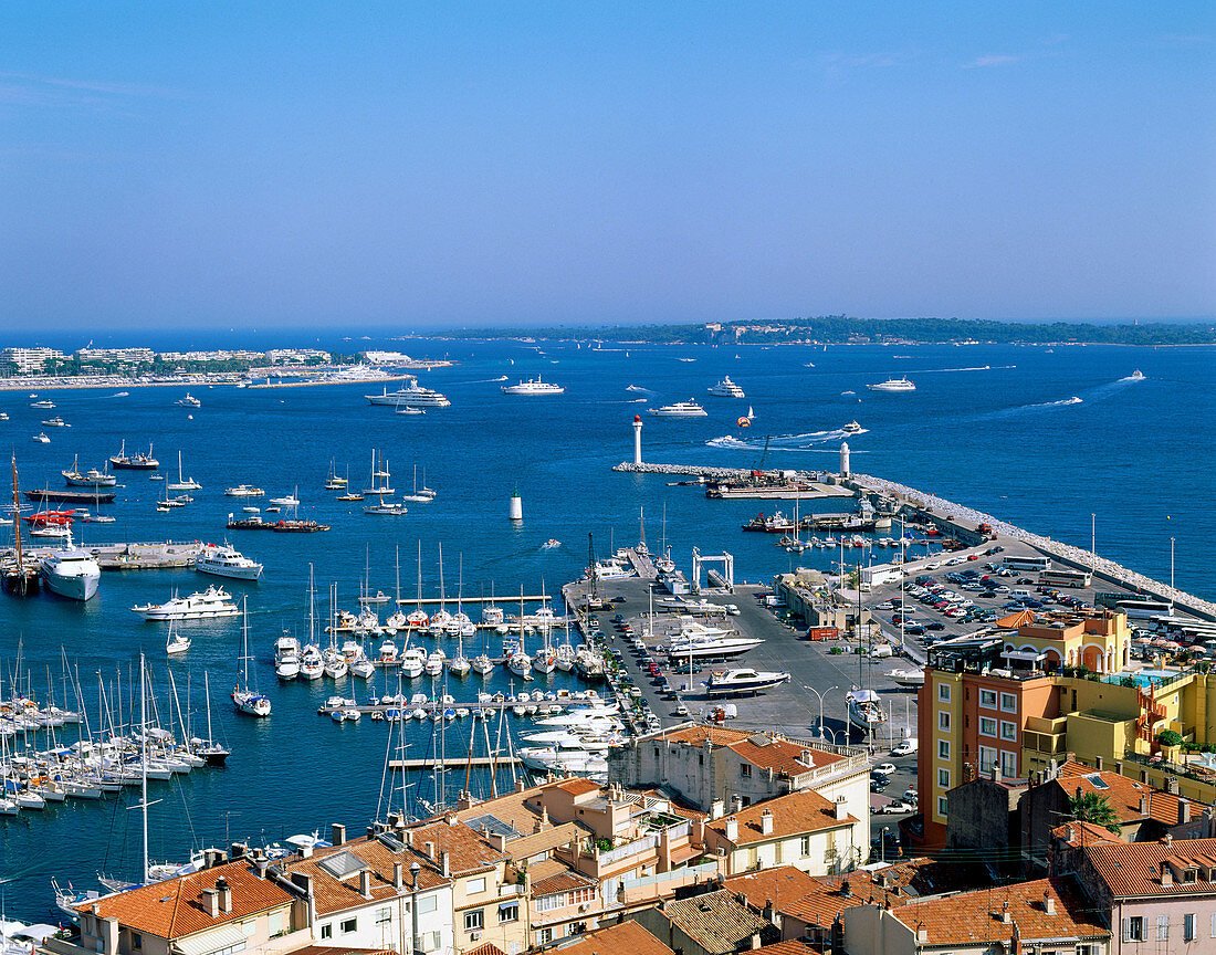 Harbour. Cannes. Cote d Azur. France