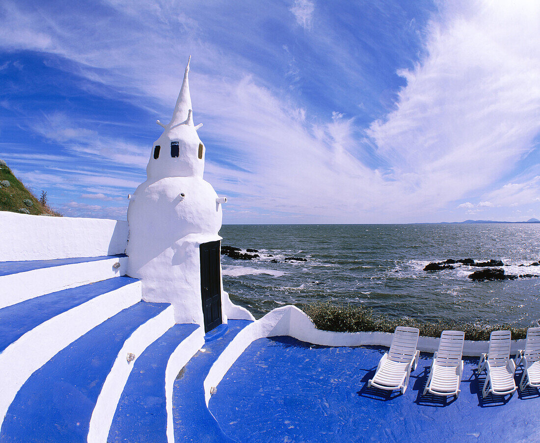 Casa Pueblo, Uruguayan painter Carlos Paez Velaro s home. Punta del Este. Uruguay