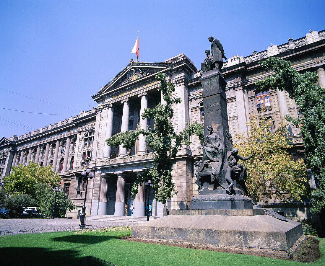 Courthouse. Santiago de Chile. Chile