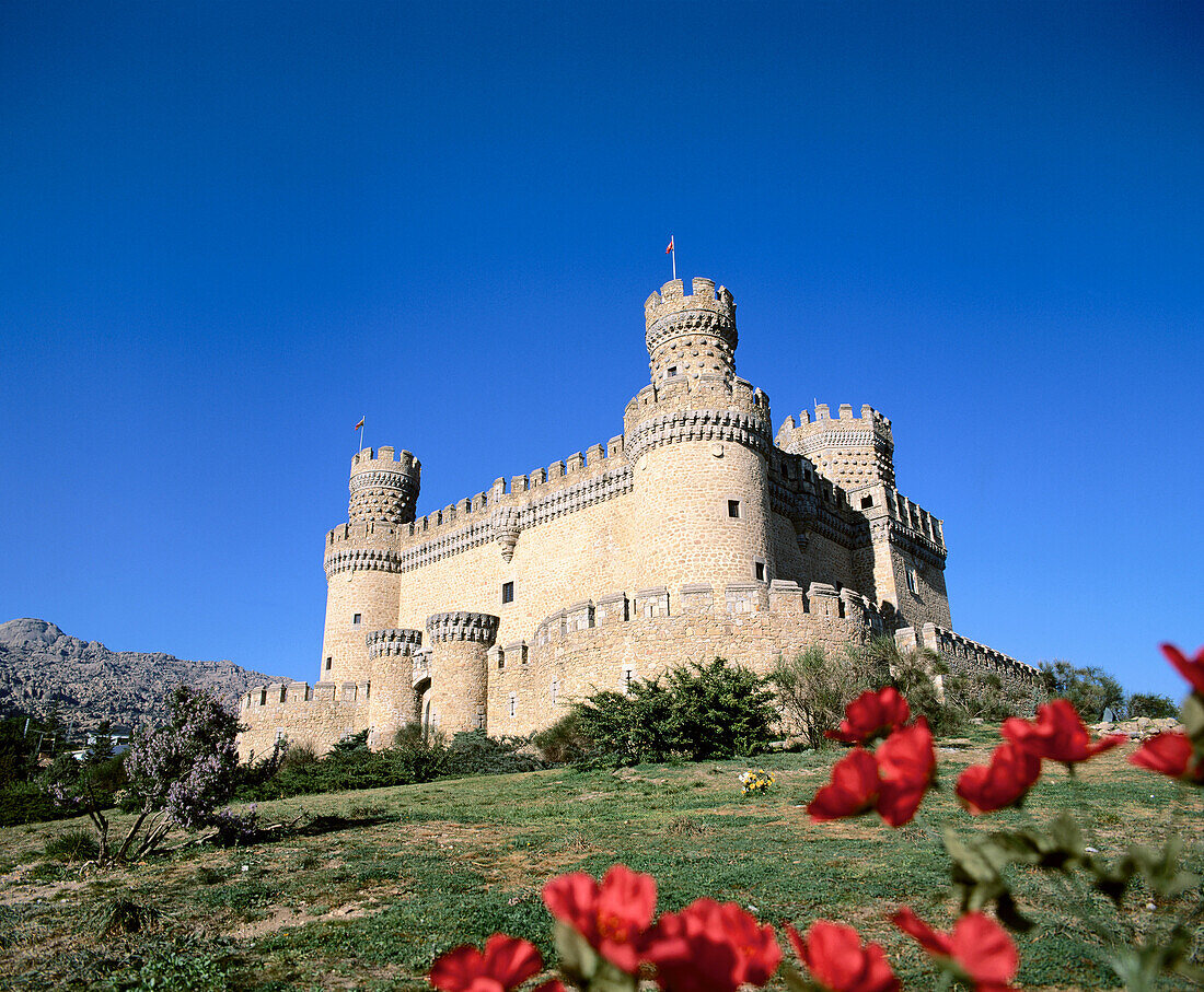 Manzanares el Real castle. Spain
