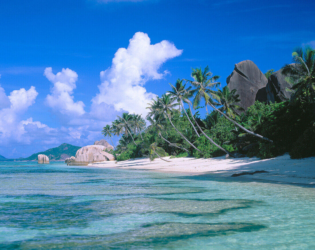 Anse Source d Argent. La Digue island. Seychelles