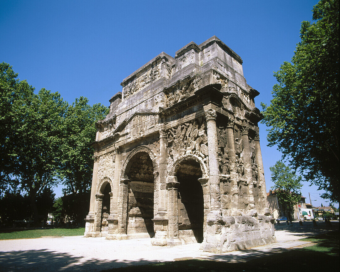 Triumphal Arch. Vaucluse department. France