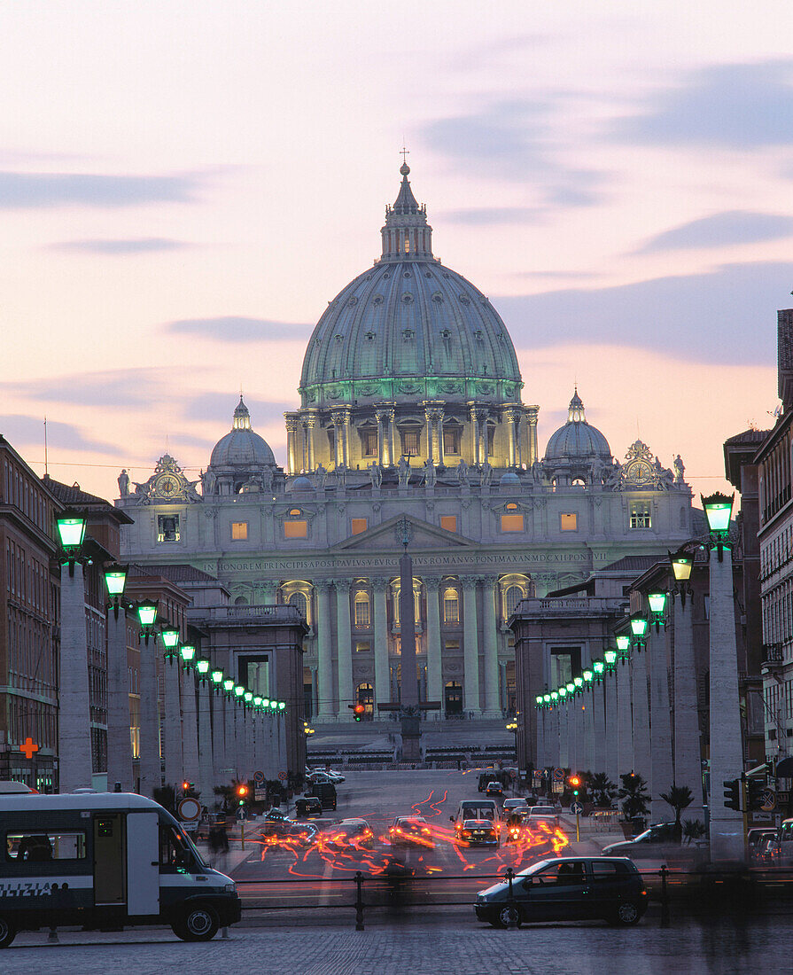 Saint Peter s Basilica . Vatican. Rome. Italy.