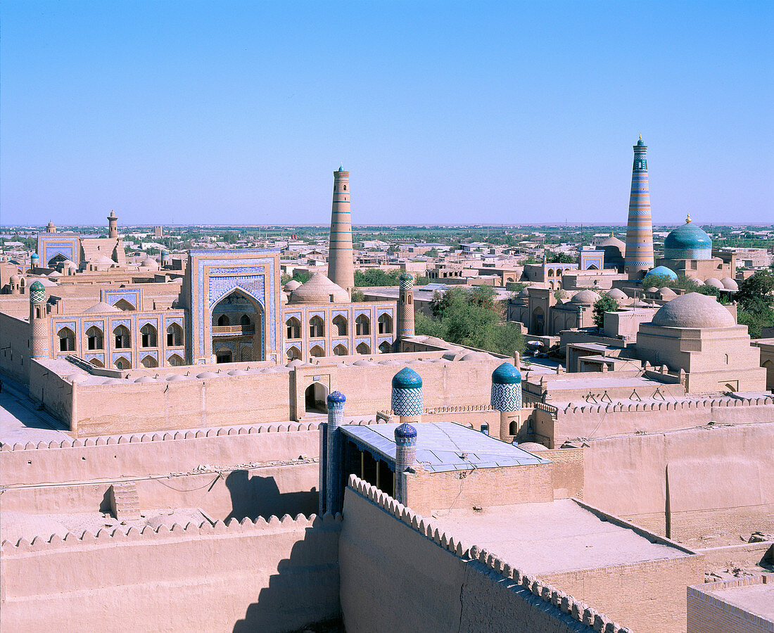 Mohamed Rakhim Khan medressa. Khiva. Uzbekistan