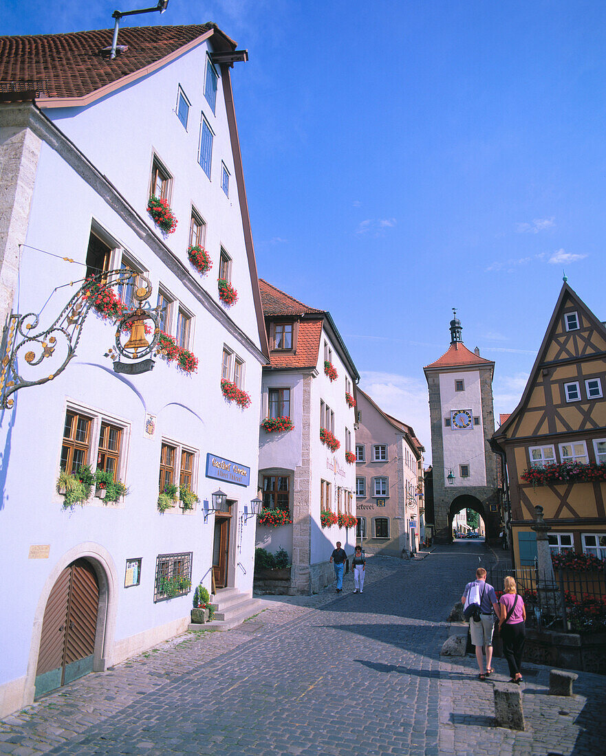 Siebersturm. Rothenburg ob der Tauber. Germany