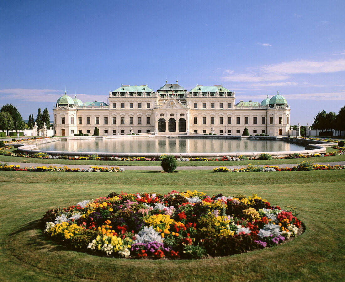 Belvedere Palace. Vienna. Austria