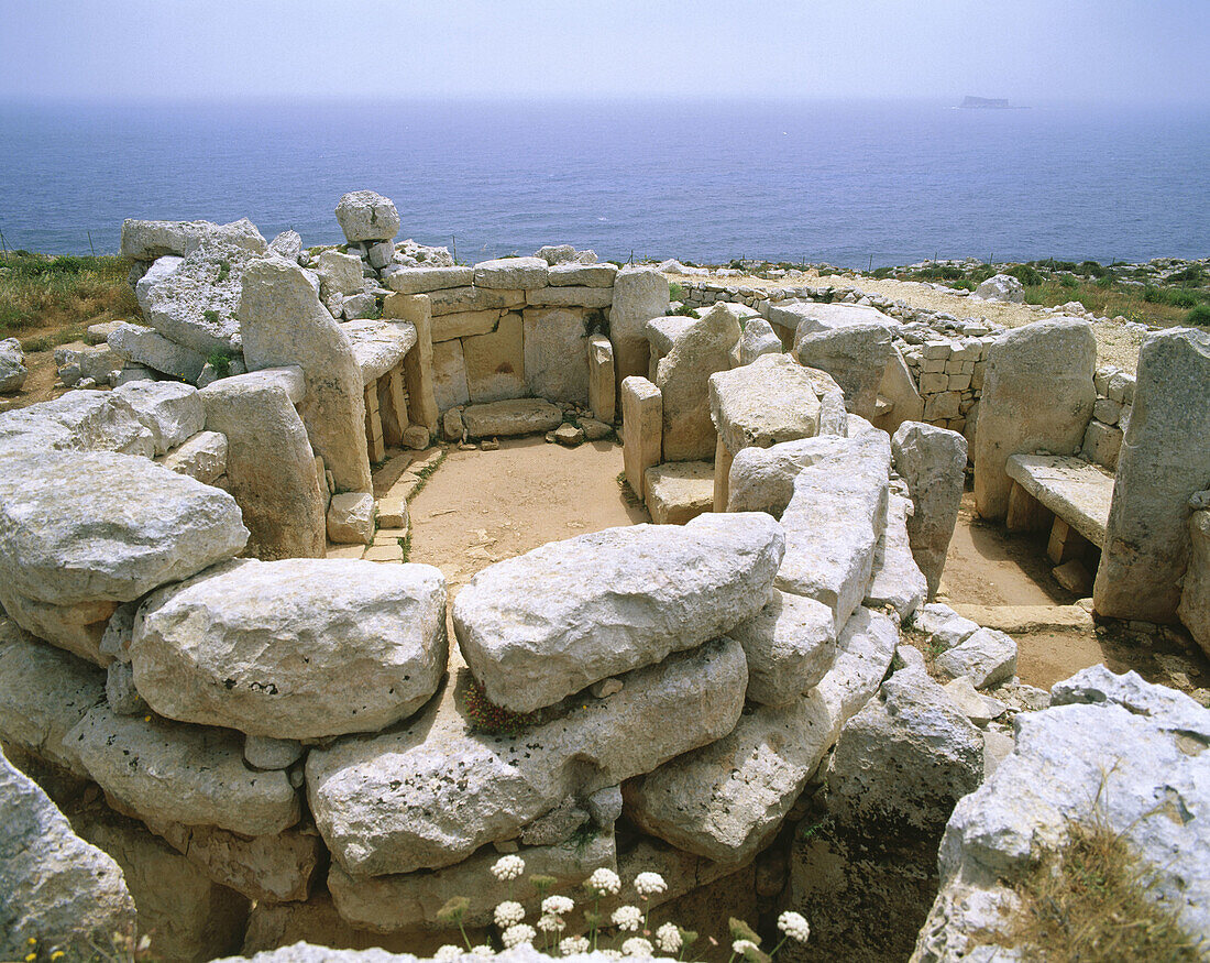 Mnajdra ruins. Malta