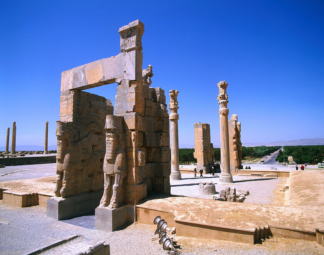 Gate of Xerxes. Persepolis (Takht-e Jamshid). Fars. Iran