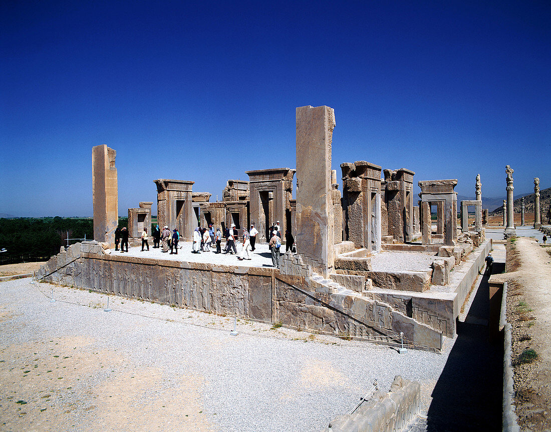 Ruins of Xerxes Palace. Persepolis (Takht-e Jamshid). Fars. Iran