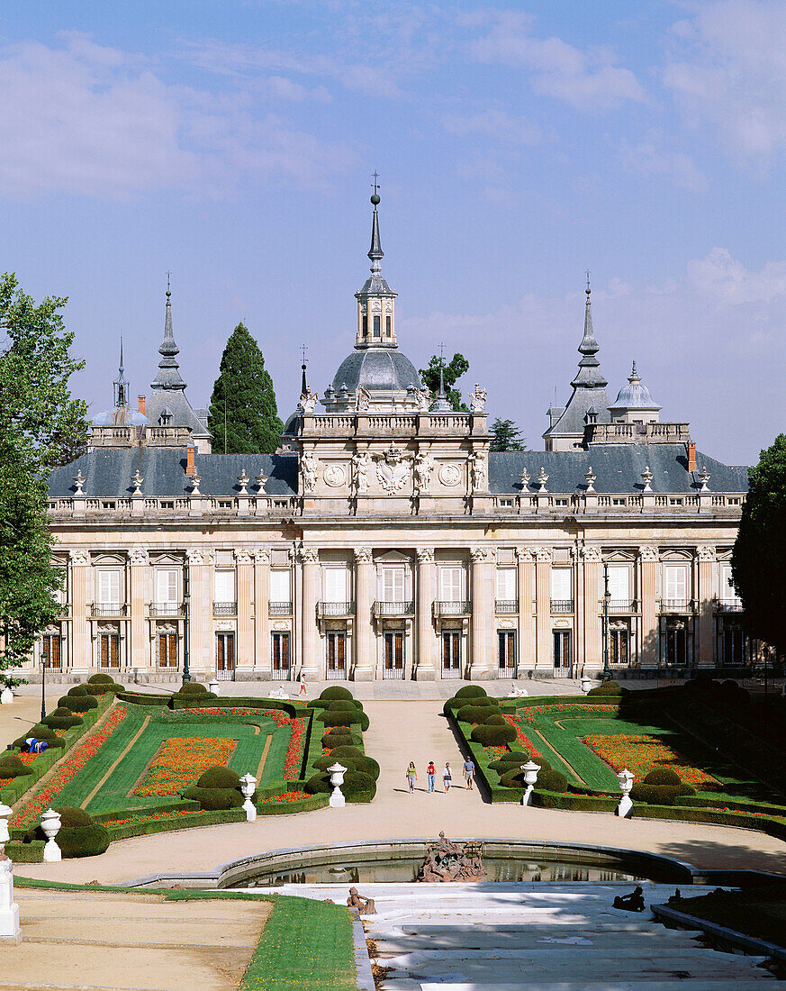 La Granja de San Ildefonso. Segovia province. Spain