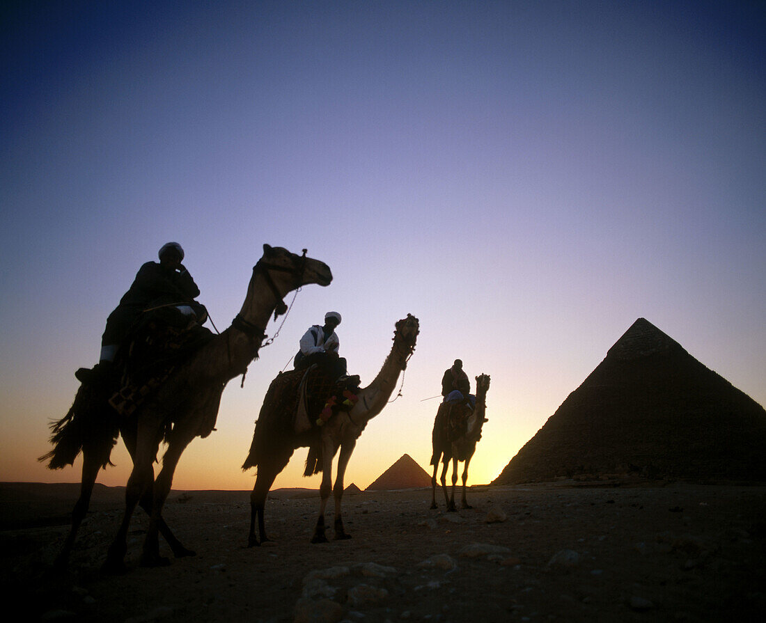 The Pyramids. Giza. Cairo. Egypt