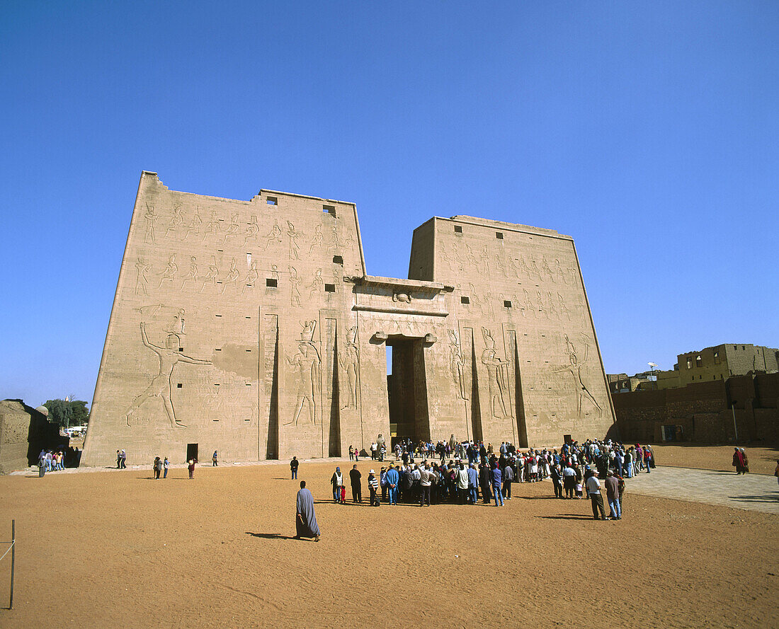 Horus Temple. Edfu. Egypt