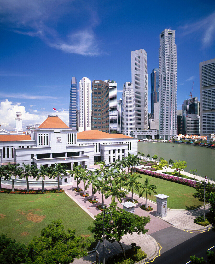 Raffles site. Singapore