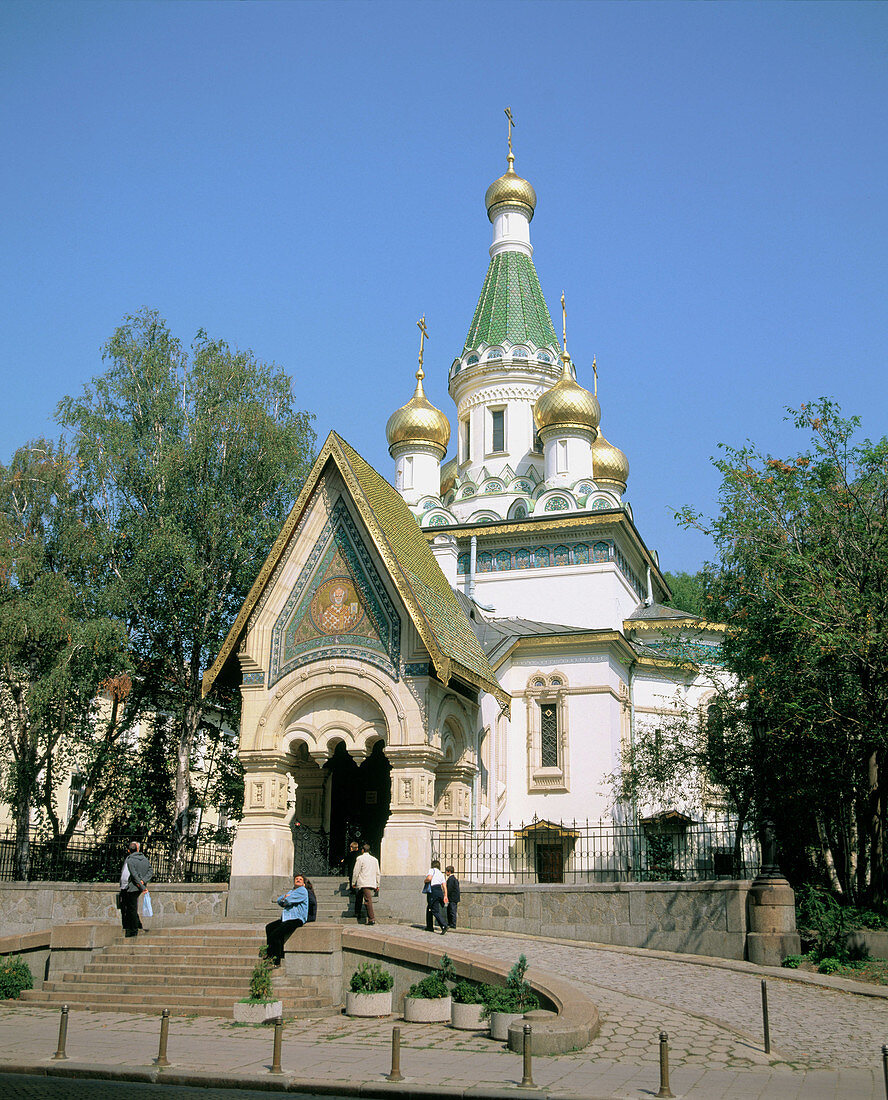 St. Nikolai Russian church. Sofia. Bulgaria