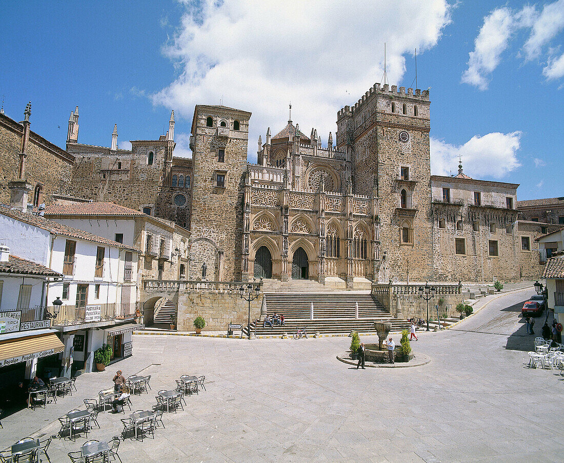 Monastery of Guadalupe. Cáceres province. Spain