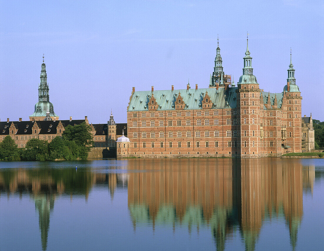 Hillerod castle. Copenhagen. Denmark