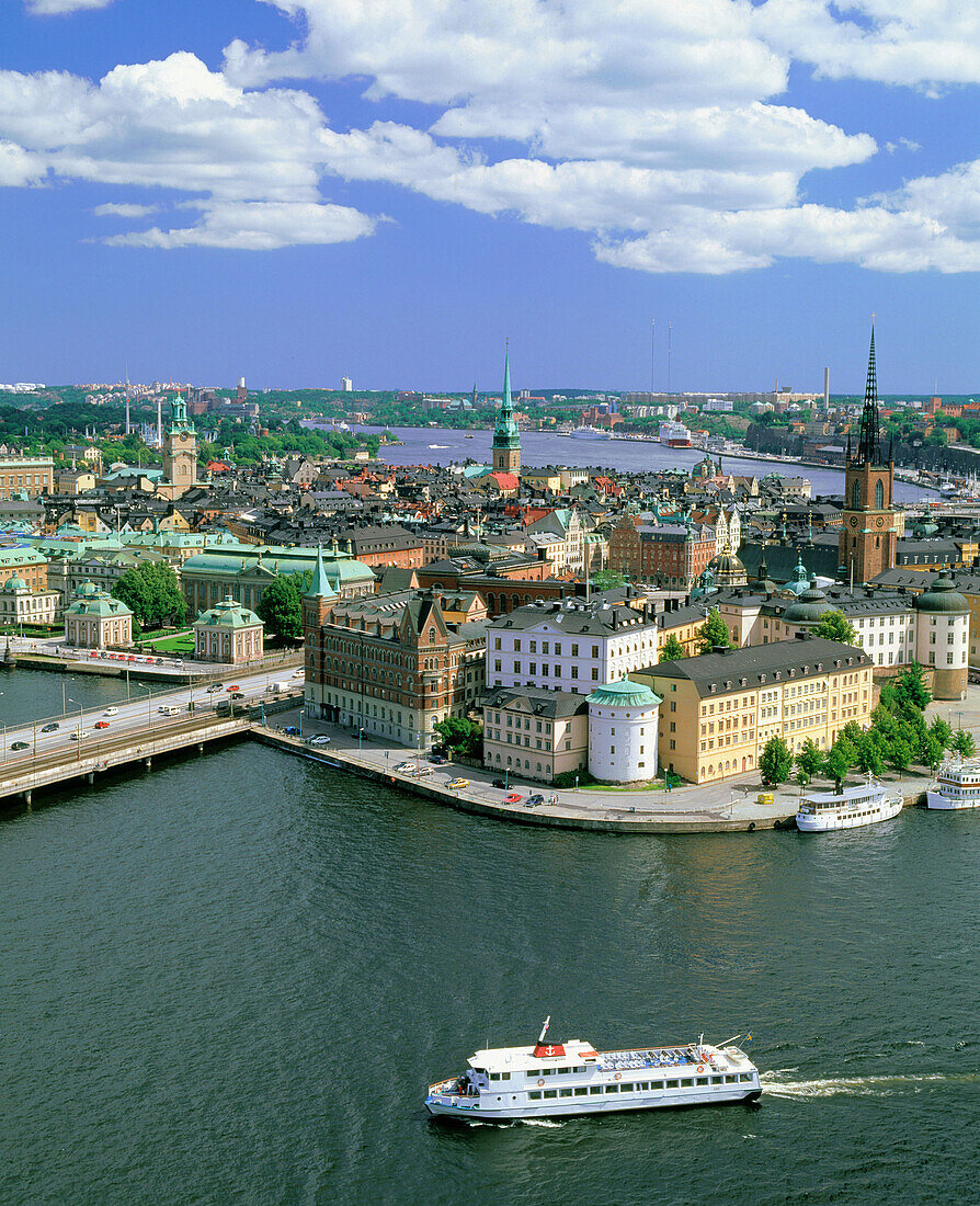 Riddarholmen and Gamla Stan (Old City). Stockholm. Sweden