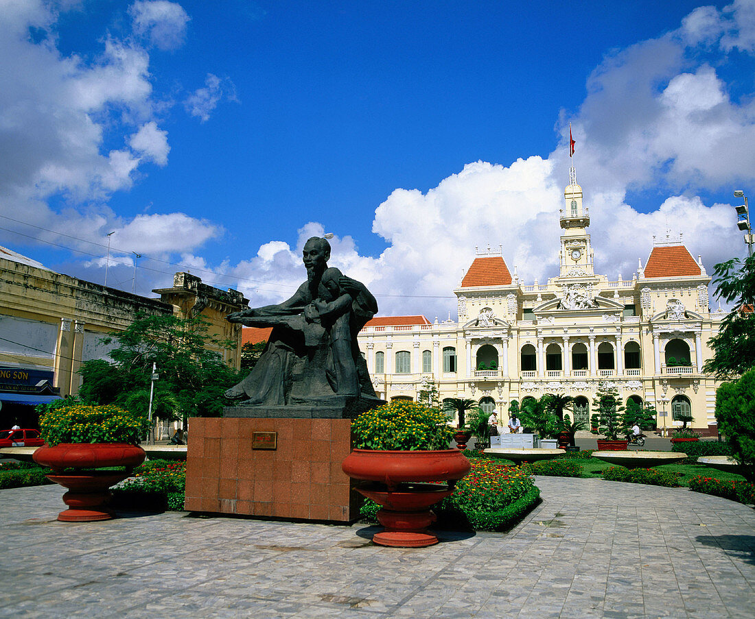 Ho Chi Minh City Hall building. Vietnam