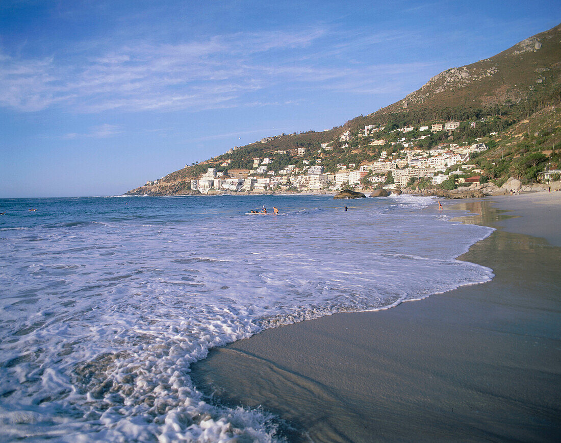 Clifton Beach in Cape Town. South Africa