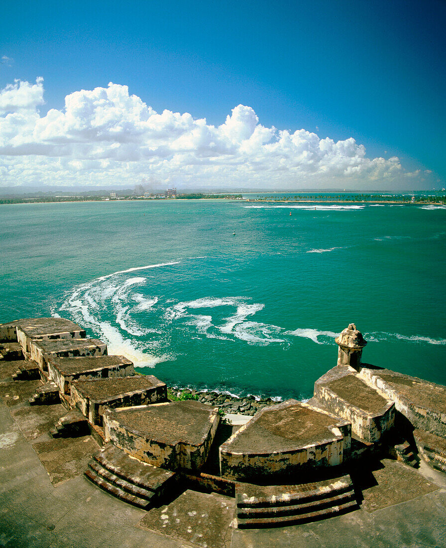 Fortress of El Morro. San Juan. Puerto Rico