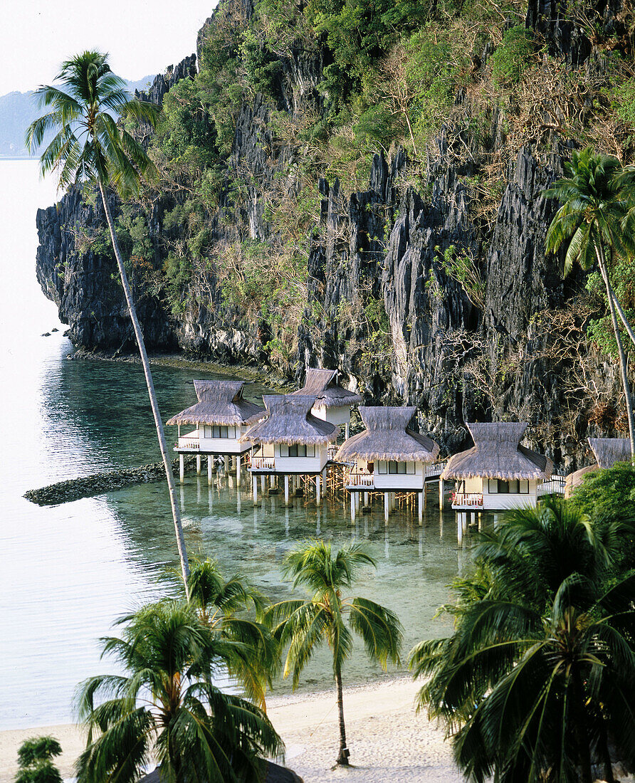 Miniloc Island Resort. El Nido District. Palawan Island. Visayas Island. Philippines