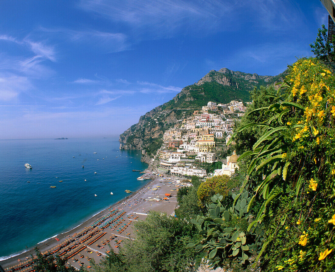 Positano in Amalfi Coast. Italy