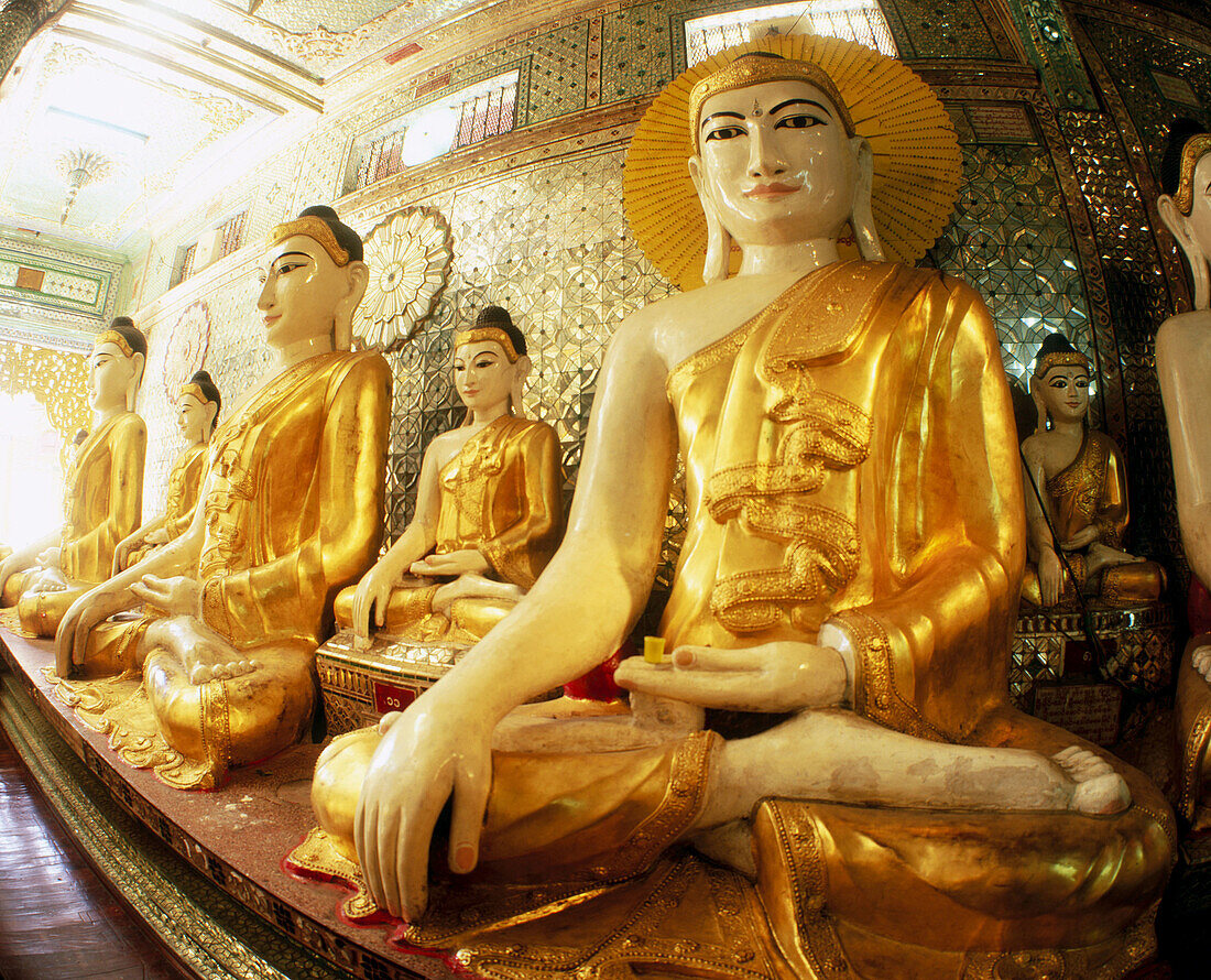 Shwedagon pagoda. Yangoon. Myanmar