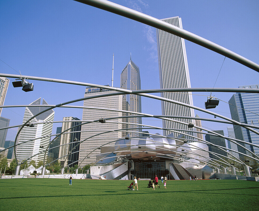 Millennium Park, Chicago. Illinois, USA