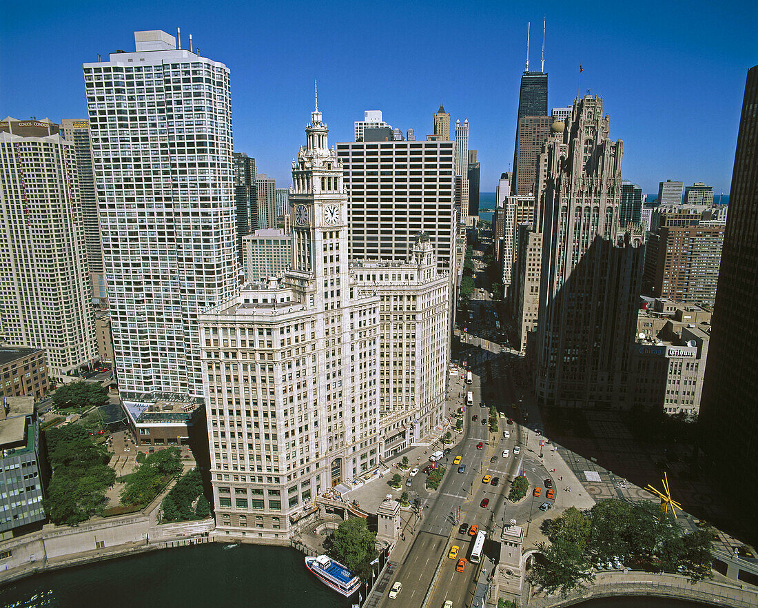 Michigan Avenue, Chicago. Illinois, USA