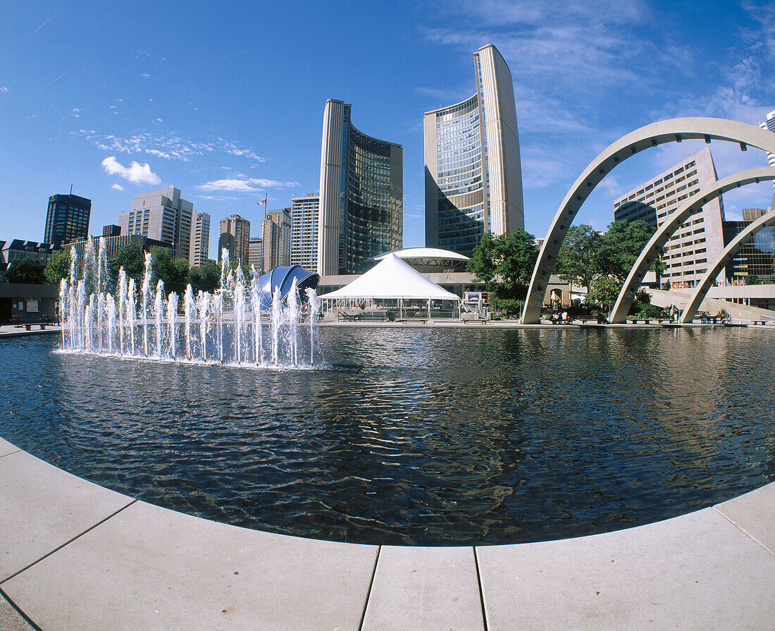 City Hall building, Toronto. Canada