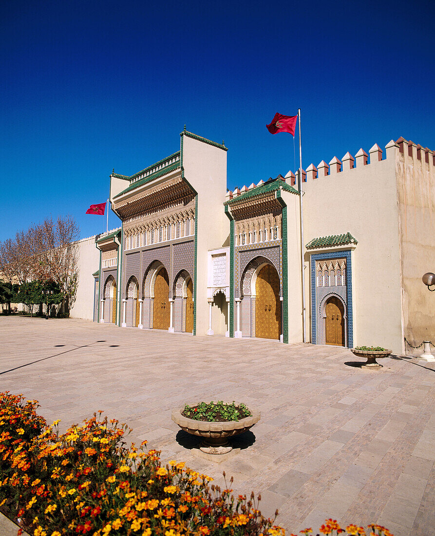 Royal Palace. Fes el Jedid, Fes. Morocco