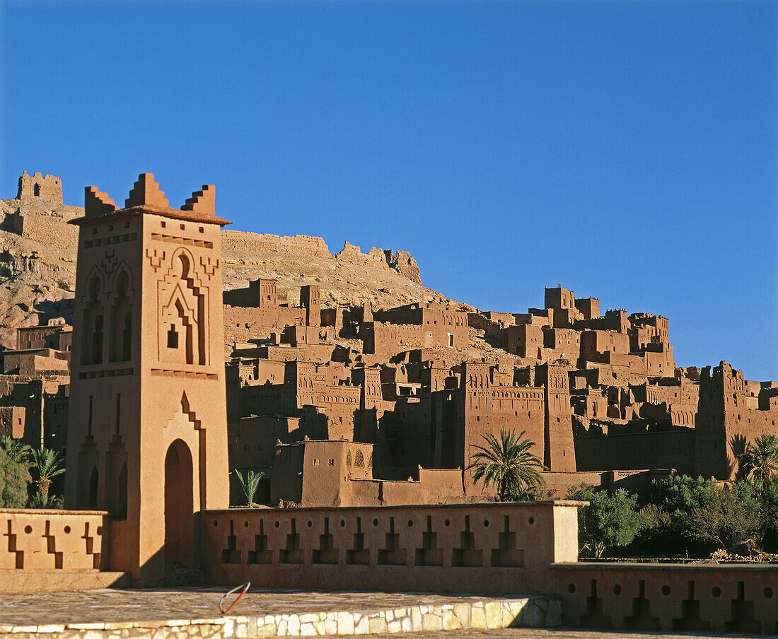 Ait Benhaddou kasbah. Ouarzazate region, Morocco