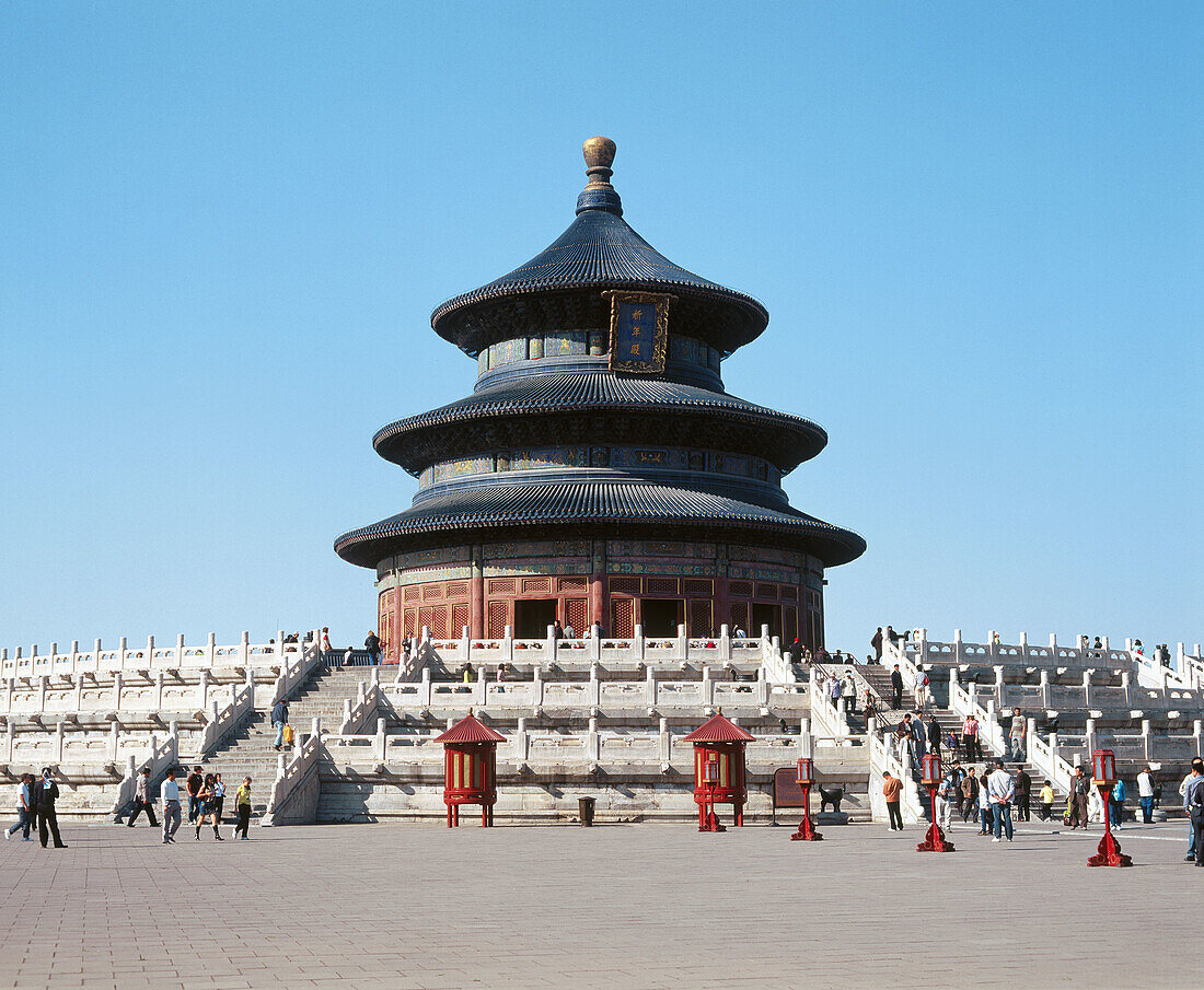 Good Harvests Prayer Hall, Temple of Heaven, Beijing. China