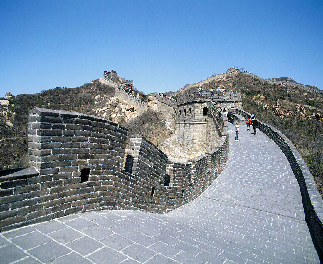 Great Wall at Juyong Pass near Beijing, China