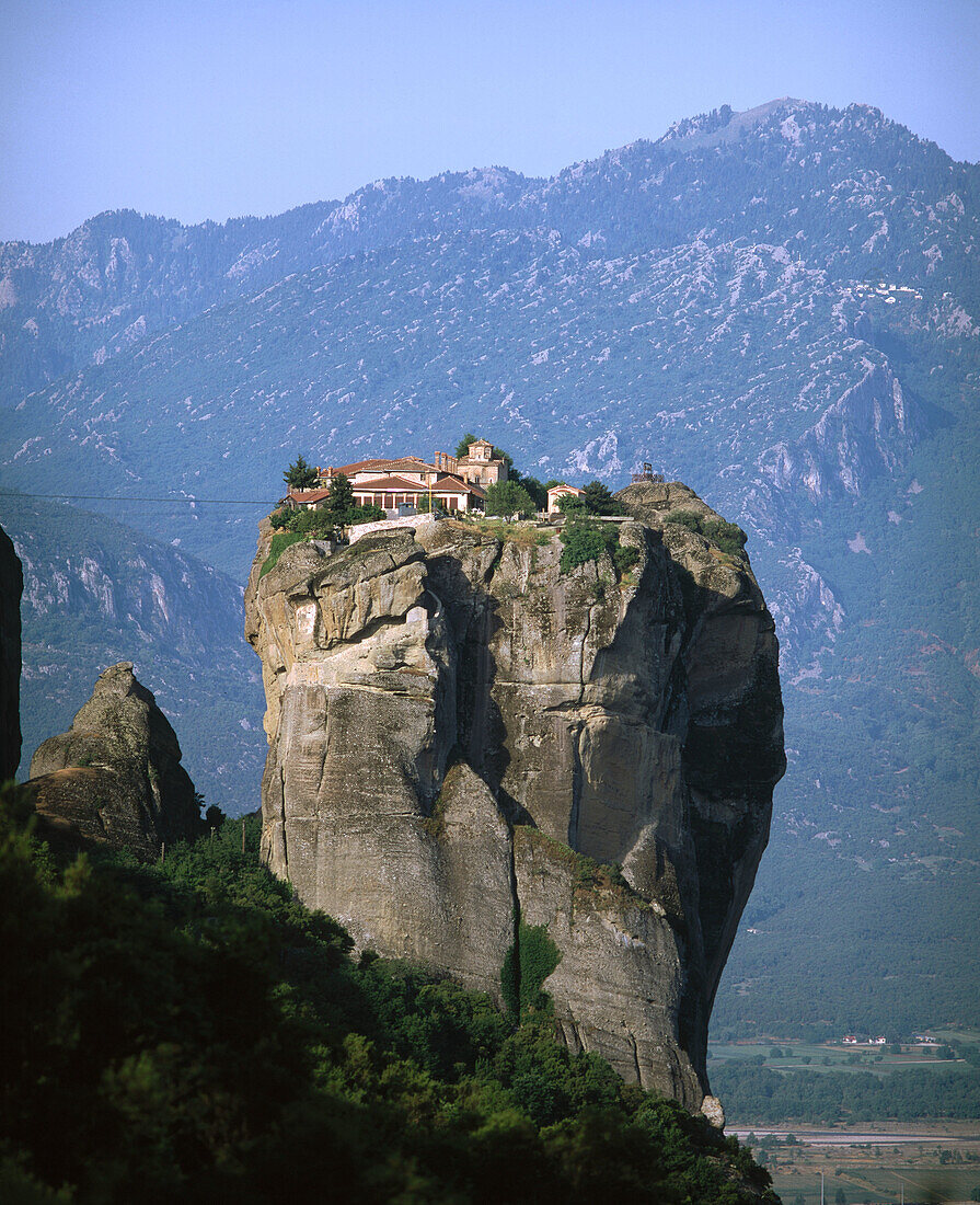 Holy Trinity (Áyia Triada) monastery. Meteora. Thessaly, Greece