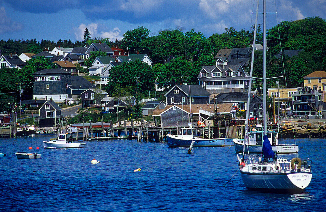 Stonington is a fishing community on Deer Isle, Maine, ,USA