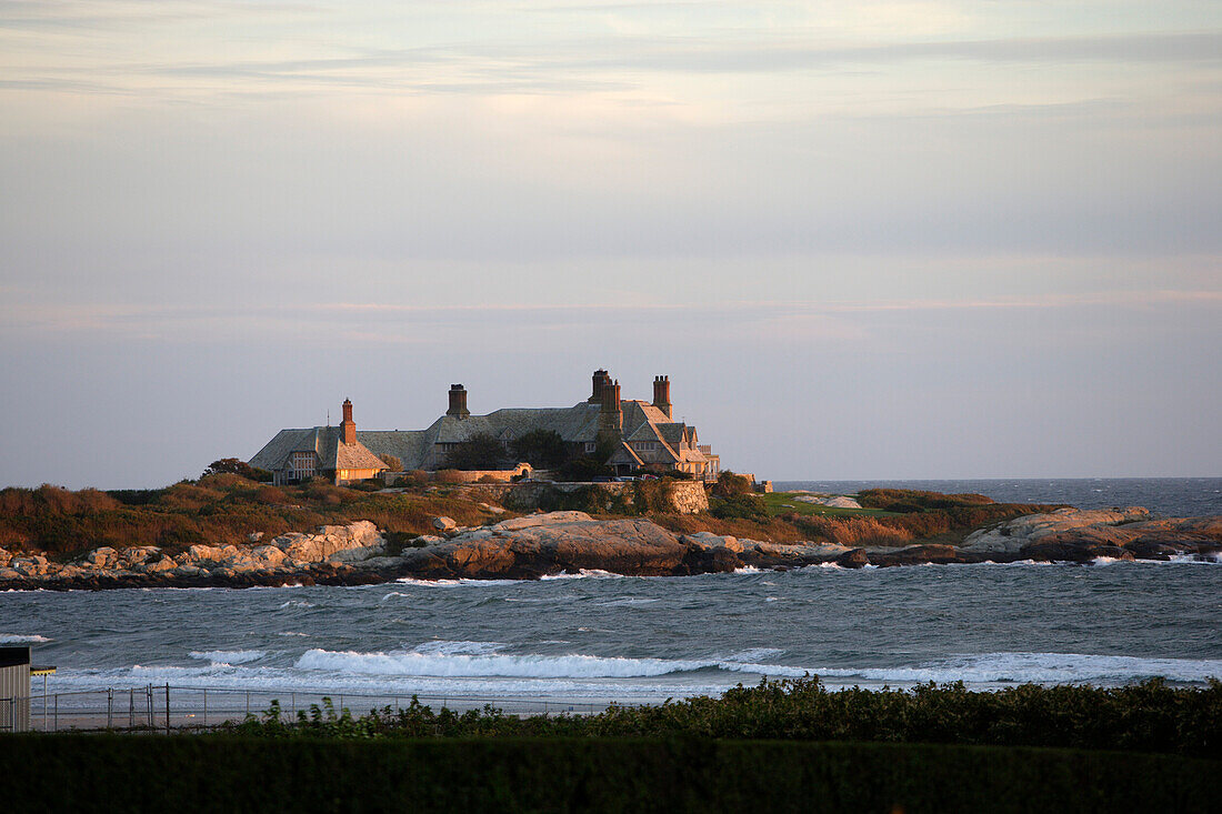 Exclusive homes on Ocean Drive in Newport, Rhode Island, ,USA