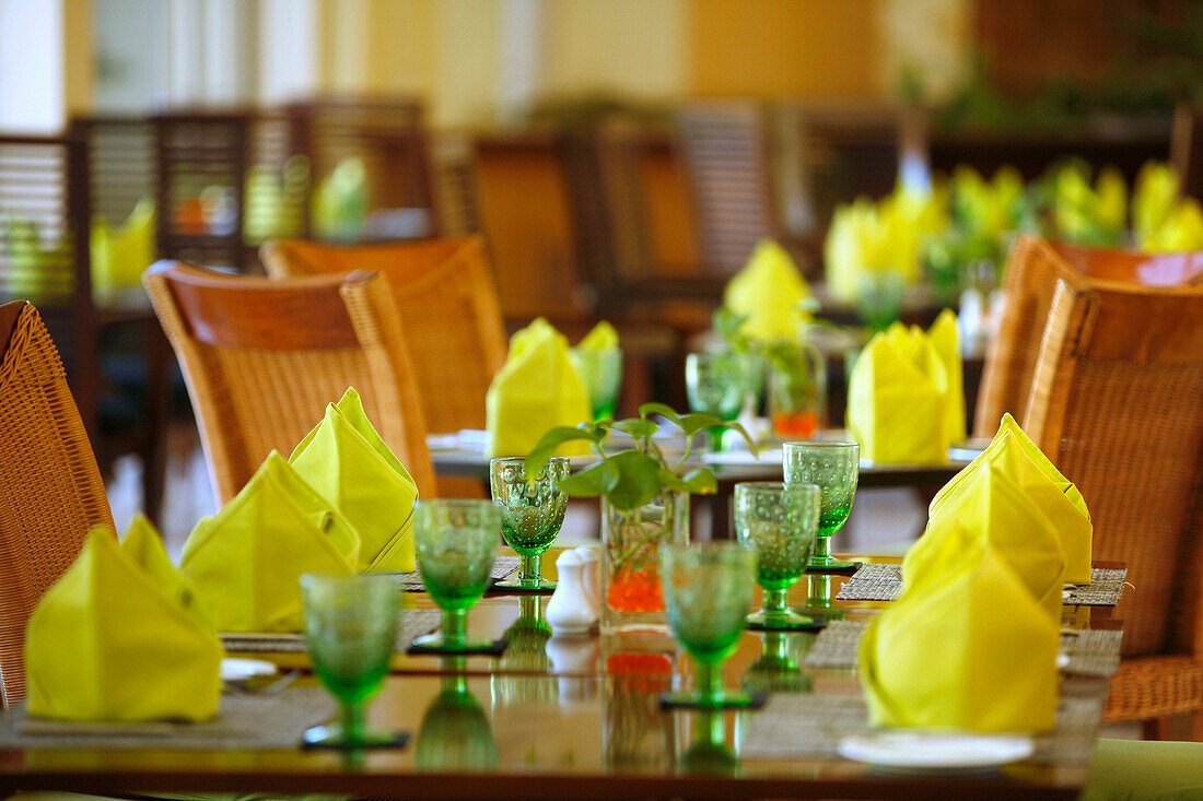 Restaurant, Angsana resort, Bintan Insel, Indonesien