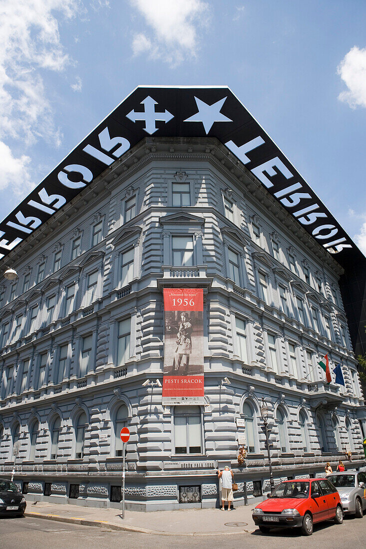 House of Terror Museum on Andrassy Street, Pest, Budapest, Hungary