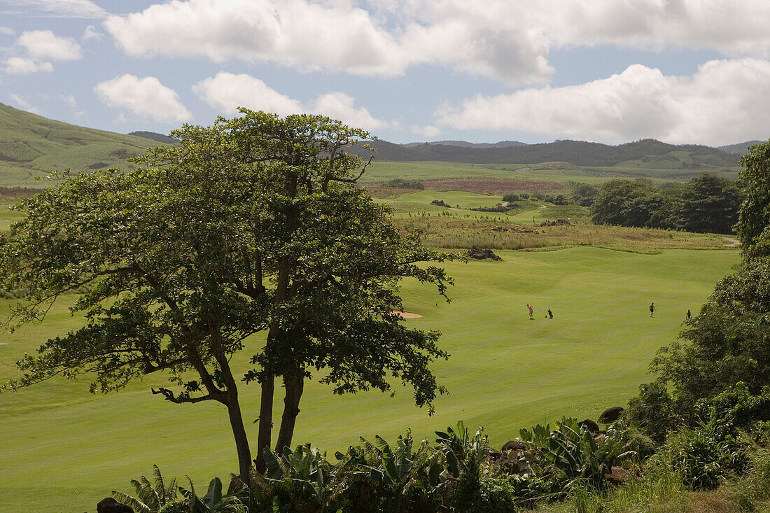 Golf du Château Golfplatz im Domaine De Bel Ombre, Bel Ombre, Savanne District, Mauritius, Indischer Ozean