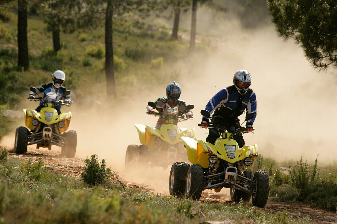 Suzuki Quads, Teilnehmer, Suzuki Offroad Camp, Valencia, Spanien