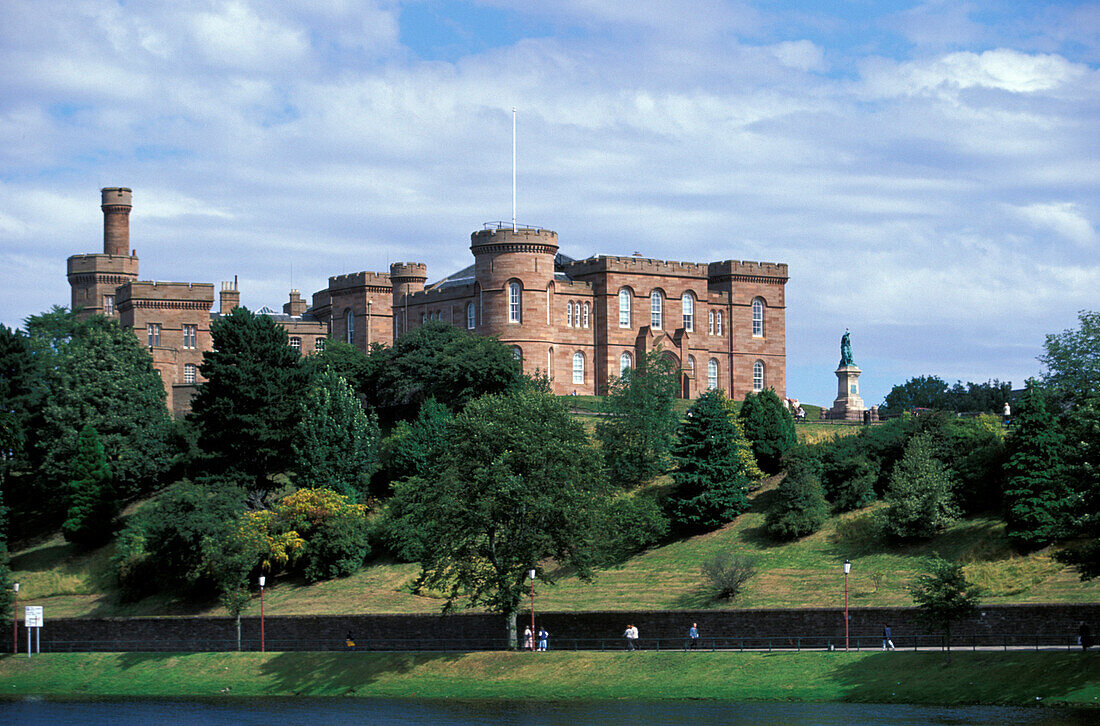 Inverness Castle, Inverness, Inverness-shire, Highlands, Scotland, United Kingdom